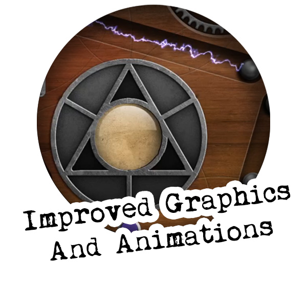 New graphics and animations